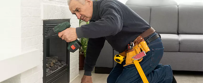 New Indoor Fireplace Installation in Jamestown, New York