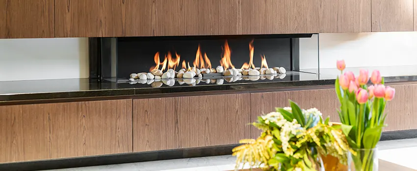 Double-height Fireplace Design Refurbishment in Jamestown, New York